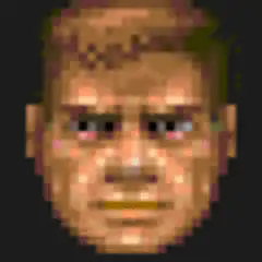 Doomguy iddqd cheat face