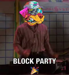 DJ Block Party dancing