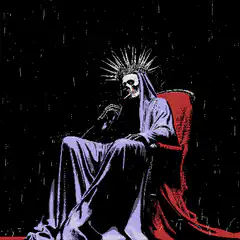 Skeleton King on Throne