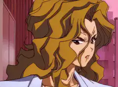 Nami kicks Luffy in the face