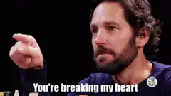 Paul Rudd You're Breaking My Heart