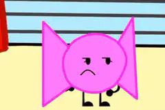 Candy holding a chair