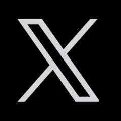 X logo morphing animation