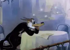 Goofy's eyes pop out