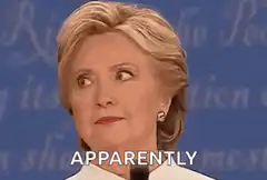 Hillary Clinton Apparently