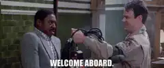 Welcome Aboard Ghostbusters