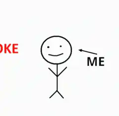 Me and the joke