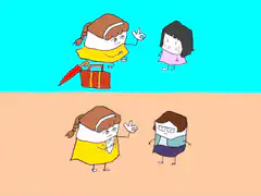 girl transforms into boy