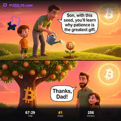 Bitcoin patience puzzle