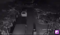 CCTV person trips and falls