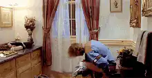 Dude screaming in a room