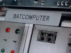 Batman Batcomputer console