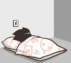 sleeping person turns off light