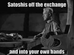 Satoshi's Sword Meme