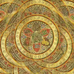 Spinning Tibetan Mandala