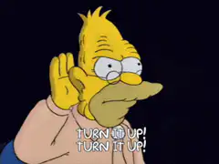 Turn It Up Homer Simpson