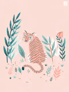 You're Strong Fearless Amazing Tiger