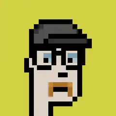 Pixel Art Guy with Beard