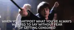 Harry Potter Dumbledore duel meme