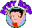 Betty Boop pixel art animation