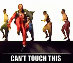 MC Hammer Can't Touch This dance