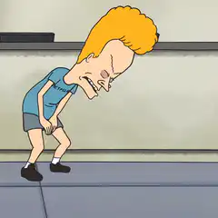 Beavis passes out from pain