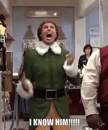Buddy the Elf I Know Him