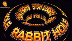 Rabbit Hole text spiral