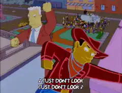Just Don't Look Marge