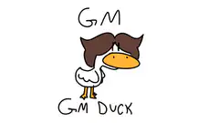 GM Duck cartoon