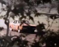 General Lee car flying through the air