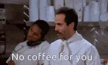 No coffee for you