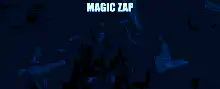 Blue Magic Zap Explosion