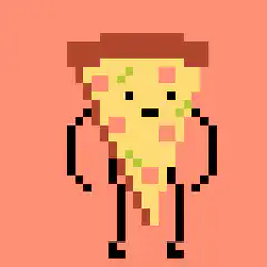 pixel art character with hands on hips