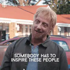 Somebody has to inspire these people