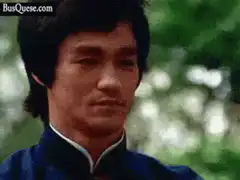 Bruce Lee hand gesture