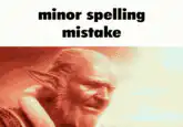 Gollum minor spelling mistake