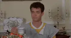Tom Hanks drinking tea