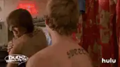 Dudes with matching tattoos