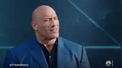Dwayne Johnson emotional hand on chest