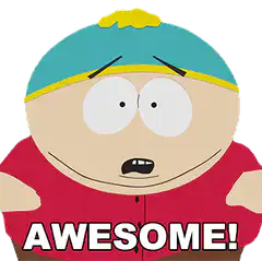 Cartman says awesome
