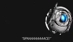 Wheatley says SPAAAAAAAACE!