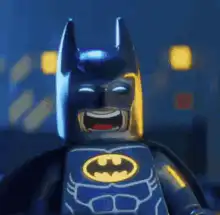 Lego Batman laughing