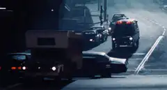 Ambulance crashes into car and explodes