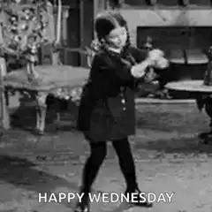 Wednesday Addams dancing