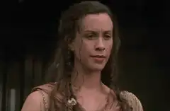 Woman screaming in horror