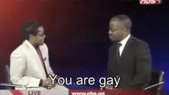TV host tells guest you are gay