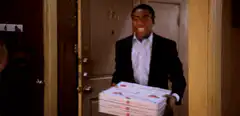 Troy Barnes pizza delivery