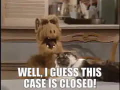 ALF Well I Guess This Case Is Closed