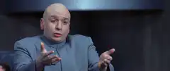 Dr. Evil asks for a hug